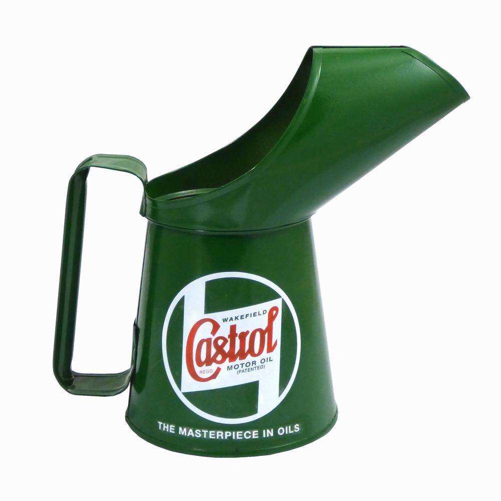 Castrol pouring pint can